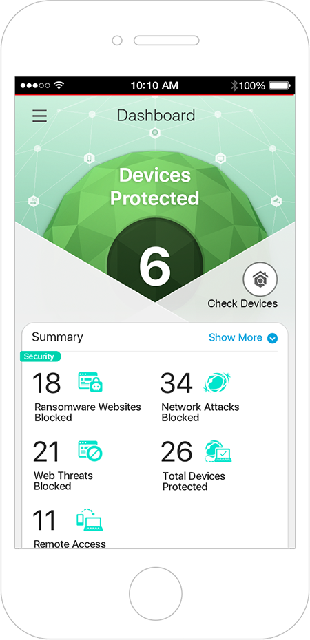 Trend Micro Home Network Security Application on Your Mobile Phone Image